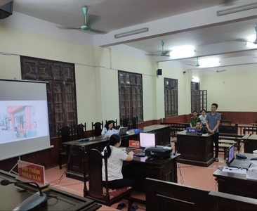 Viện KSND huyện Sóc Sơn phối hợp với Tòa án cùng cấp tổ chức phiên tòa rút...